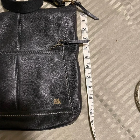 The Sak Black Leather Women’s Crossbody Bag - Picture 2 of 7